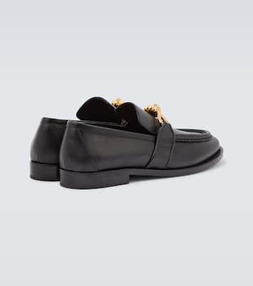 Astaire Knot leather loafers | Bottega Veneta