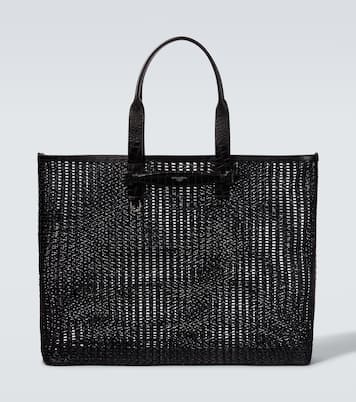 Adamo编织皮革边饰购物包 | Dolce&Gabbana