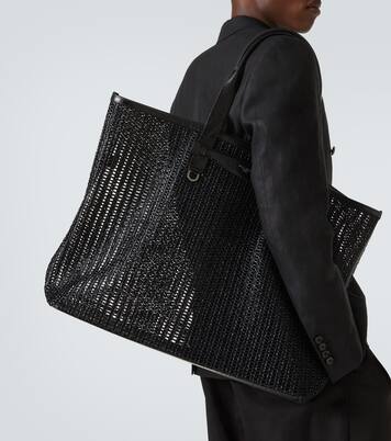 Adamo编织皮革边饰购物包 | Dolce&Gabbana