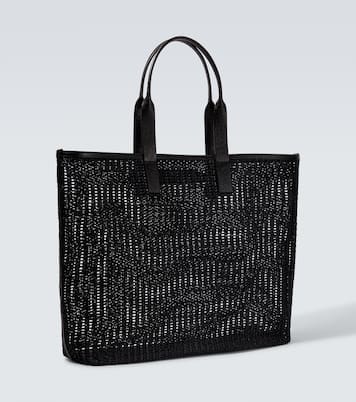 Adamo编织皮革边饰购物包 | Dolce&Gabbana