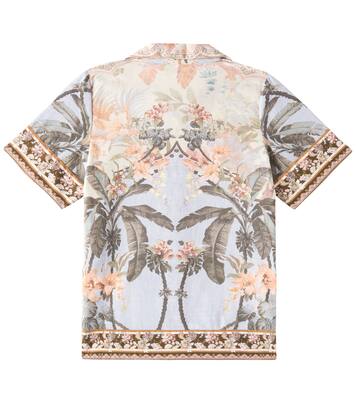 Wylie floral cotton dress | Zimmermann Kids