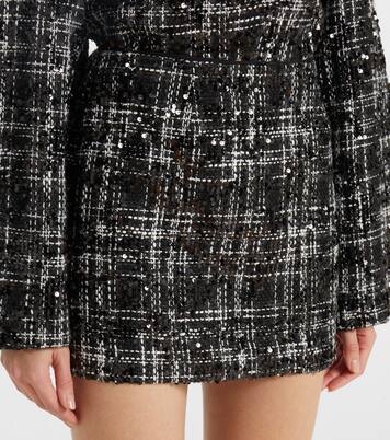 Minifalda de bouclé | Rotate