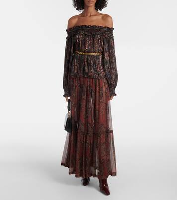 Stivaletti Jill 95 in pelle | Saint Laurent