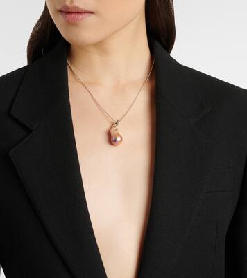 Collier en argent sterling et perle d'eau douce | Bottega Veneta