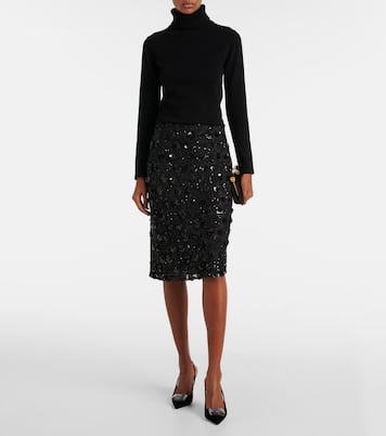 Jaipur 85 velvet slingback pumps | Gianvito Rossi