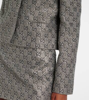 Blazer GG en lamé | Gucci