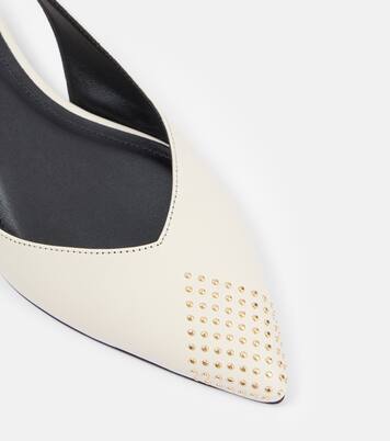 Verzierte Slingback-Ballerinas Branee aus Leder | Isabel Marant