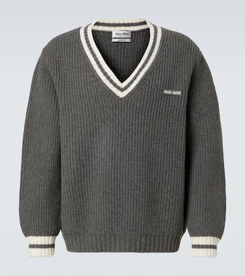 Pullover aus Wolle und Kaschmir | Miu Miu