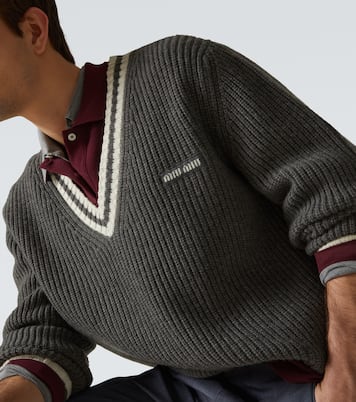 Pullover aus Wolle und Kaschmir | Miu Miu