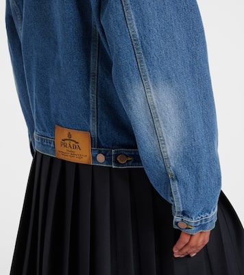 Oversize-Jeansjacke | Prada