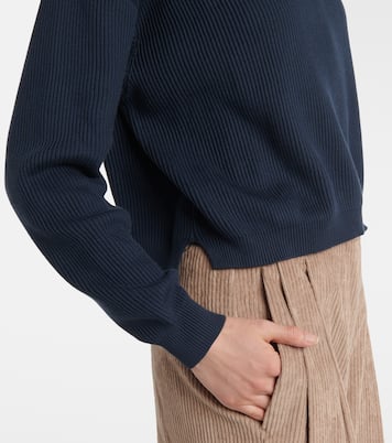 Polopullover aus Baumwolle | Brunello Cucinelli