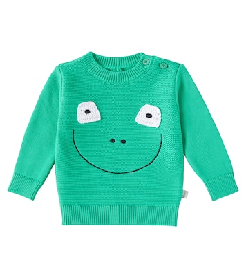 Baby printed cotton sweatshirt | Stella McCartney Kids