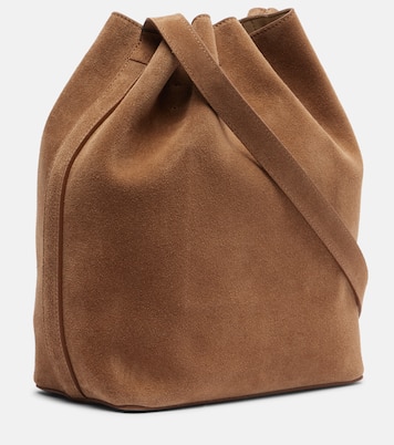 Sac seau Marin Medium en daim | Aesther Ekme