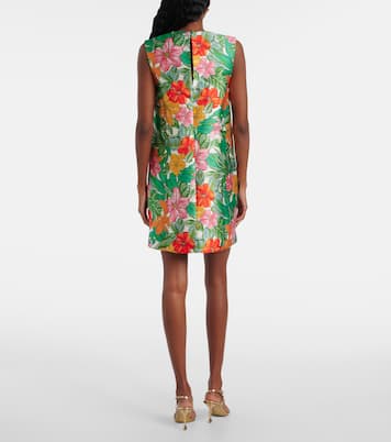 فستان قصير بطبعات الورود Amelia | Alémais