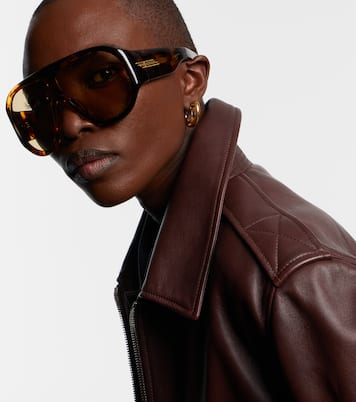 Occhiali da sole oversize Fashion Sow | Bottega Veneta