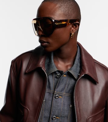 Occhiali da sole oversize Fashion Sow | Bottega Veneta