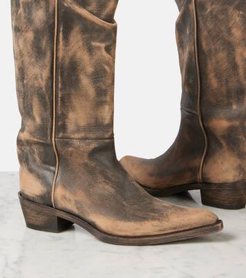 Clive 25 leather boots | Khaite