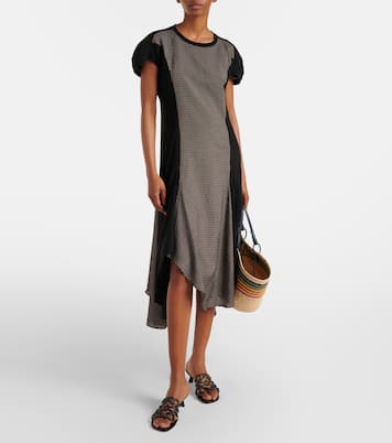 Mules Paula's Ibiza Petal Anagram en cuir | Loewe