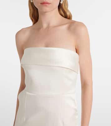 Bridal Robe Rhea aus Satin | The New Arrivals Ilkyaz Ozel