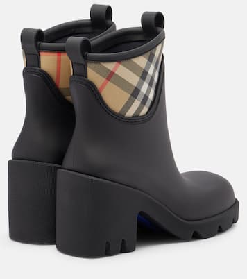 Bottines de pluie Burberry Check | Burberry
