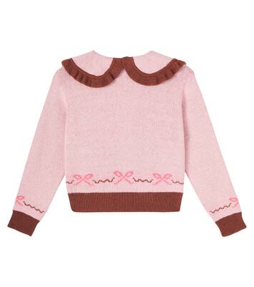 Harriet jacquard cardigan | Bebe Organic