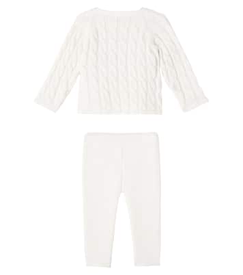 Baby Jalina sweater and pants set | Bonpoint