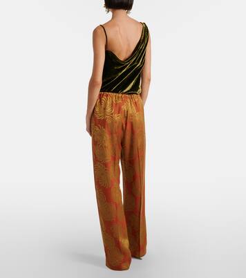 Pantalon ample imprimé | Dries Van Noten
