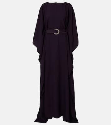 Fitzgerald open-back crêpe cady kaftan | Taller Marmo