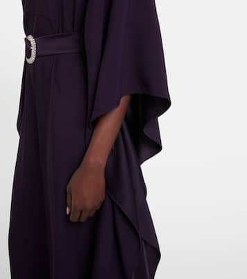 Fitzgerald open-back crêpe cady kaftan | Taller Marmo