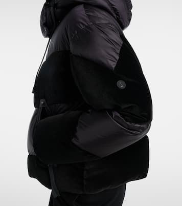 Daunenjacke Cathy mit Samt | Bogner