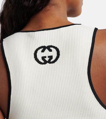 Top aus Rippstrick | Gucci