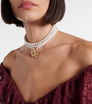 Verzierter Choker | Self-Portrait