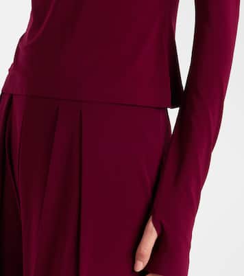 Top in jersey | Norma Kamali