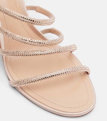 Sandalen mit Kristallen | Rene Caovilla