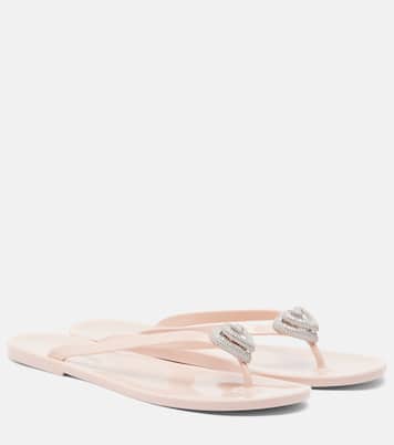 Riviera embellished thong sandals | Mach & Mach