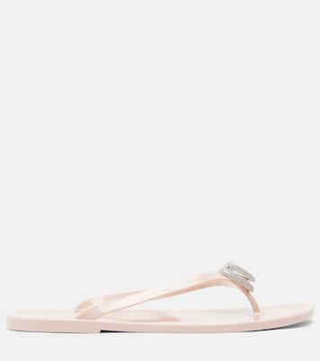 Riviera embellished thong sandals | Mach & Mach