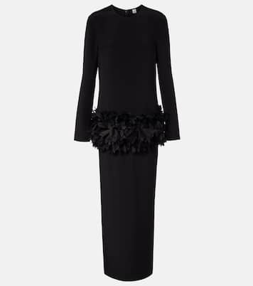 Maxikleid Petal mit Seide | Toteme