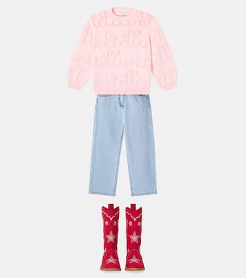 Jean à œillets | Stella McCartney Kids