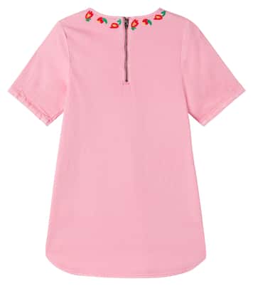 Besticktes Kleid aus Denim | Stella McCartney Kids