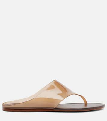 Leather-lined thong sandals | Farm Rio
