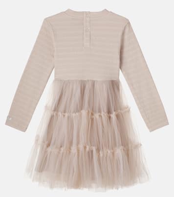 Aurin shirred tulle dress | Donsje