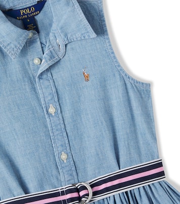 Robe chemise en chambray à ceinture coton | Polo Ralph Lauren Kids