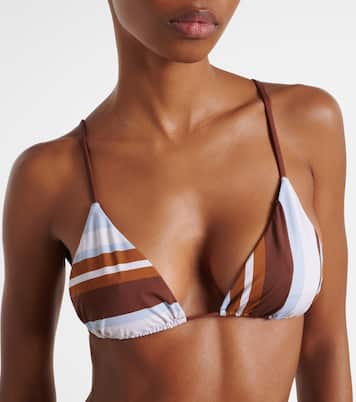 Marais striped triangle bikini top | SIR