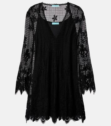 Elizabeth cotton-blend lace minidress | Melissa Odabash