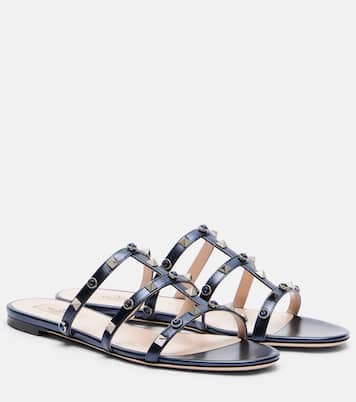 Rockstud leather sandals | Valentino Garavani