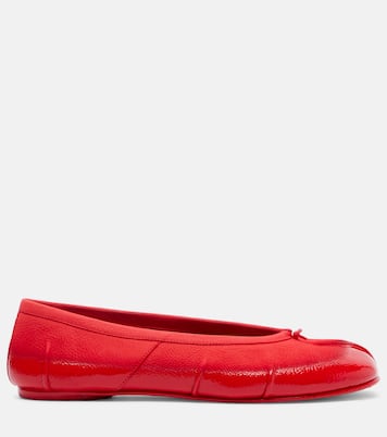 Tabi patent leather ballet flats | Maison Margiela