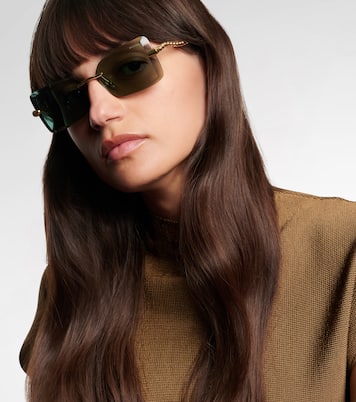 Lunettes de soleil rectangulaires Serpenti Viper | Bvlgari