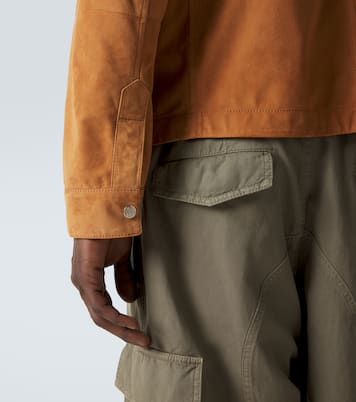 Jacke aus Veloursleder | Brunello Cucinelli