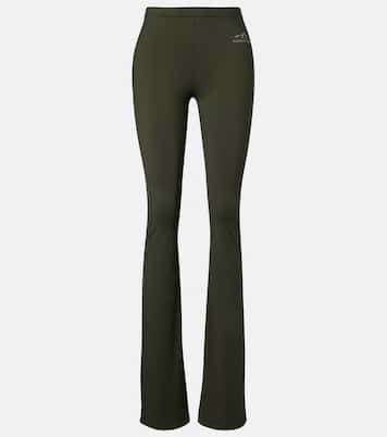 Logo flared leggings  | Balenciaga