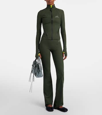 Logo flared leggings  | Balenciaga